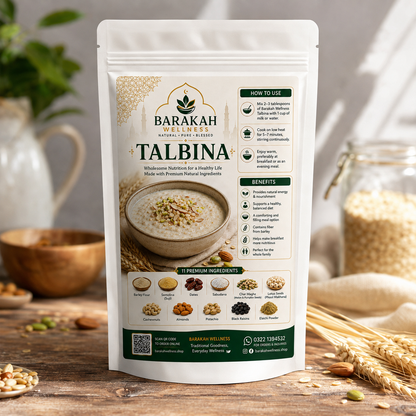 Barakah Wellness Talbina + Panjeeri Taste Every Bite ❤️