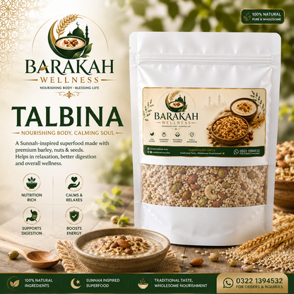Barakah Wellness Talbina + Panjeeri Taste Every Bite ❤️